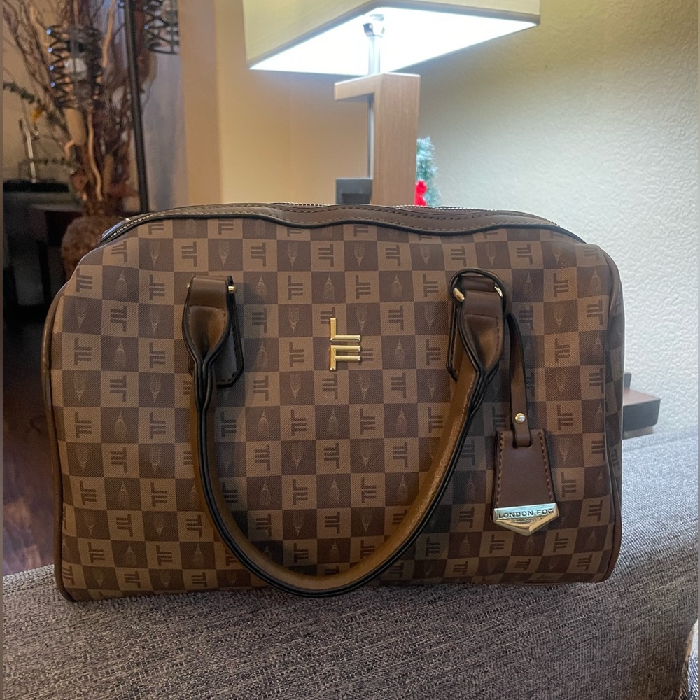 London Fog Signature satchel bag